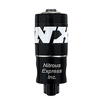 Nitrous Express 90000-15 200-600 HP 8-Cylinder Gasoline Shark Direct Port System with 2 Solenoids and 15 lbs Bottle 