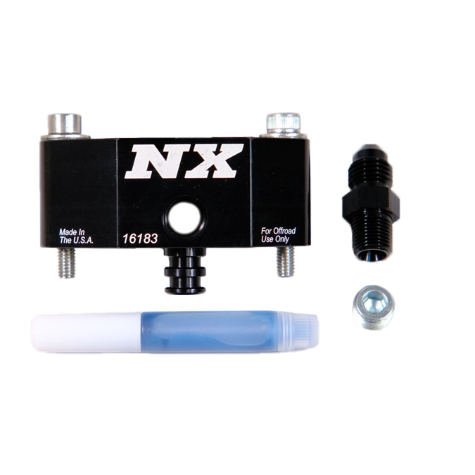 Nitrous Express 16183 Fuel Rail Adapter Ford 4.6L Nitrous Express 16183 Fuel Rail Adapter Ford 4.6L